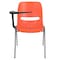 Flash Furniture Orange Ergonomic Shell Chair with Right Handed Flip-Up Tablet Arm RUT-EO1-OR-RTAB-GG - alternate 7